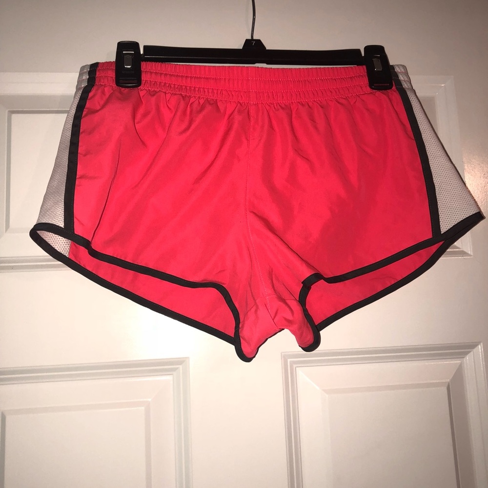 Coral Workout Shorts